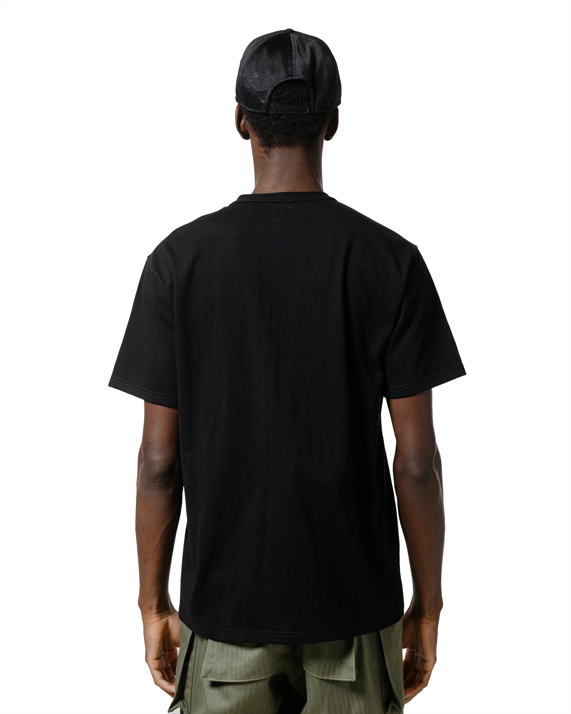 lost & found The Real McCoy's The Real McCoy's MC25018 Joe McCoy Tee / Spider Black