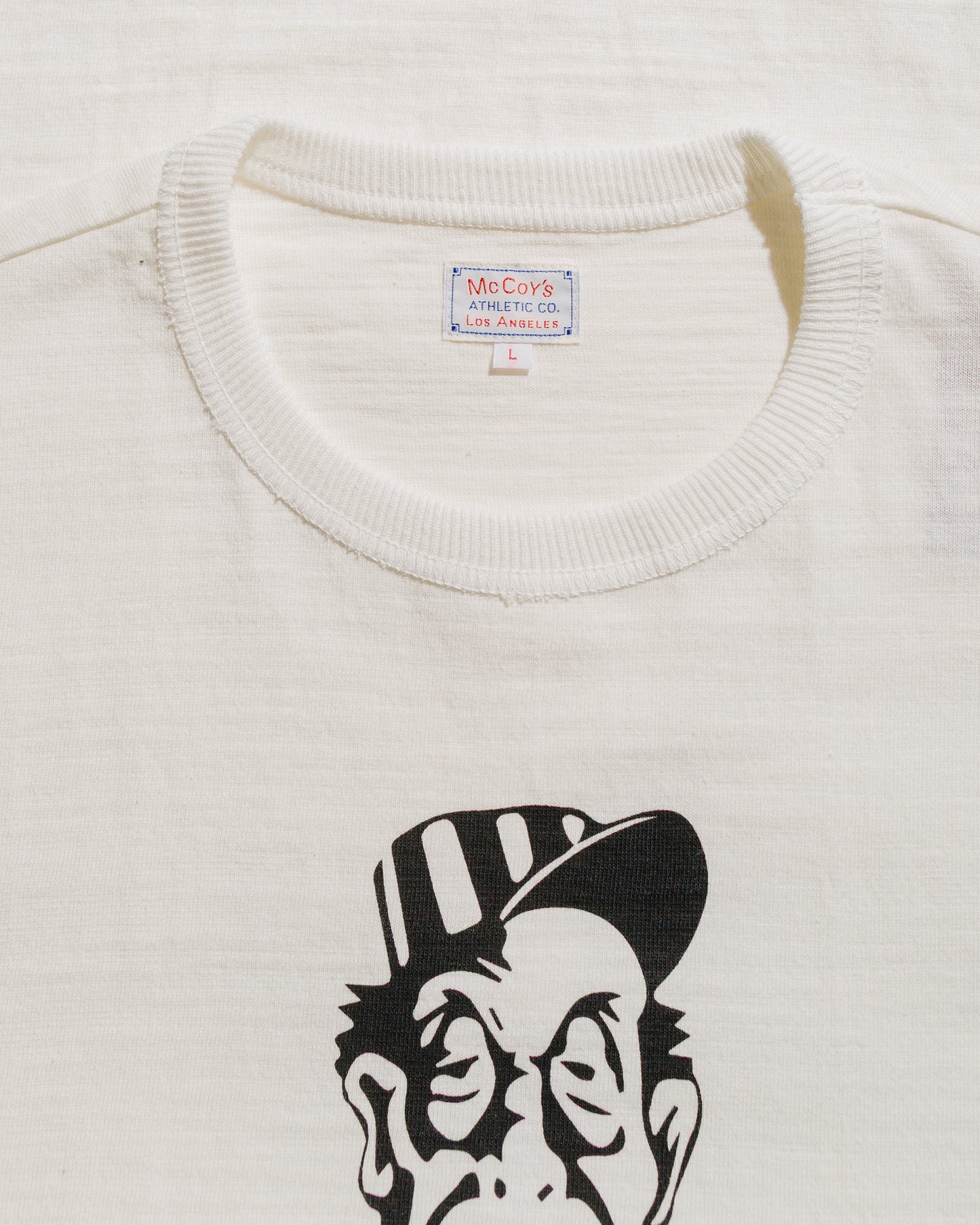 lost & found The Real McCoy's The Real McCoy's MC25022 Athletic T-Shirt / Eat Shit Milk