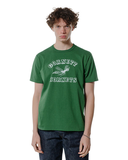 lost & found The Real McCoy's The Real McCoy's MC25025 Joe McCoy Tee / Hornets Green