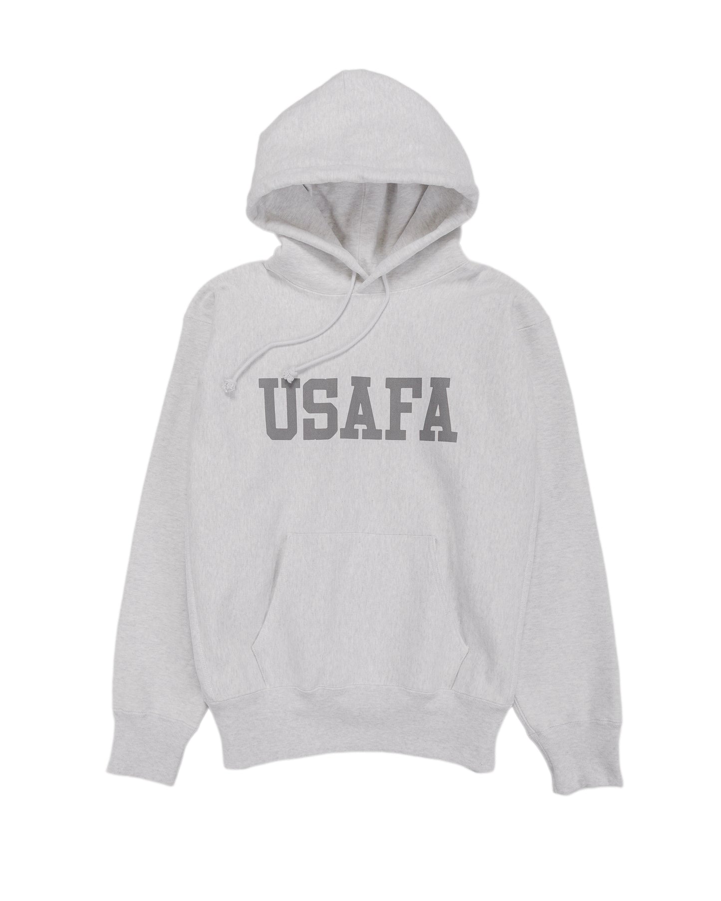 lost & found The Real McCoy's The Real McCoy's MC25101 Heavyweight Hooded / USAF Reflector Silver Gray
