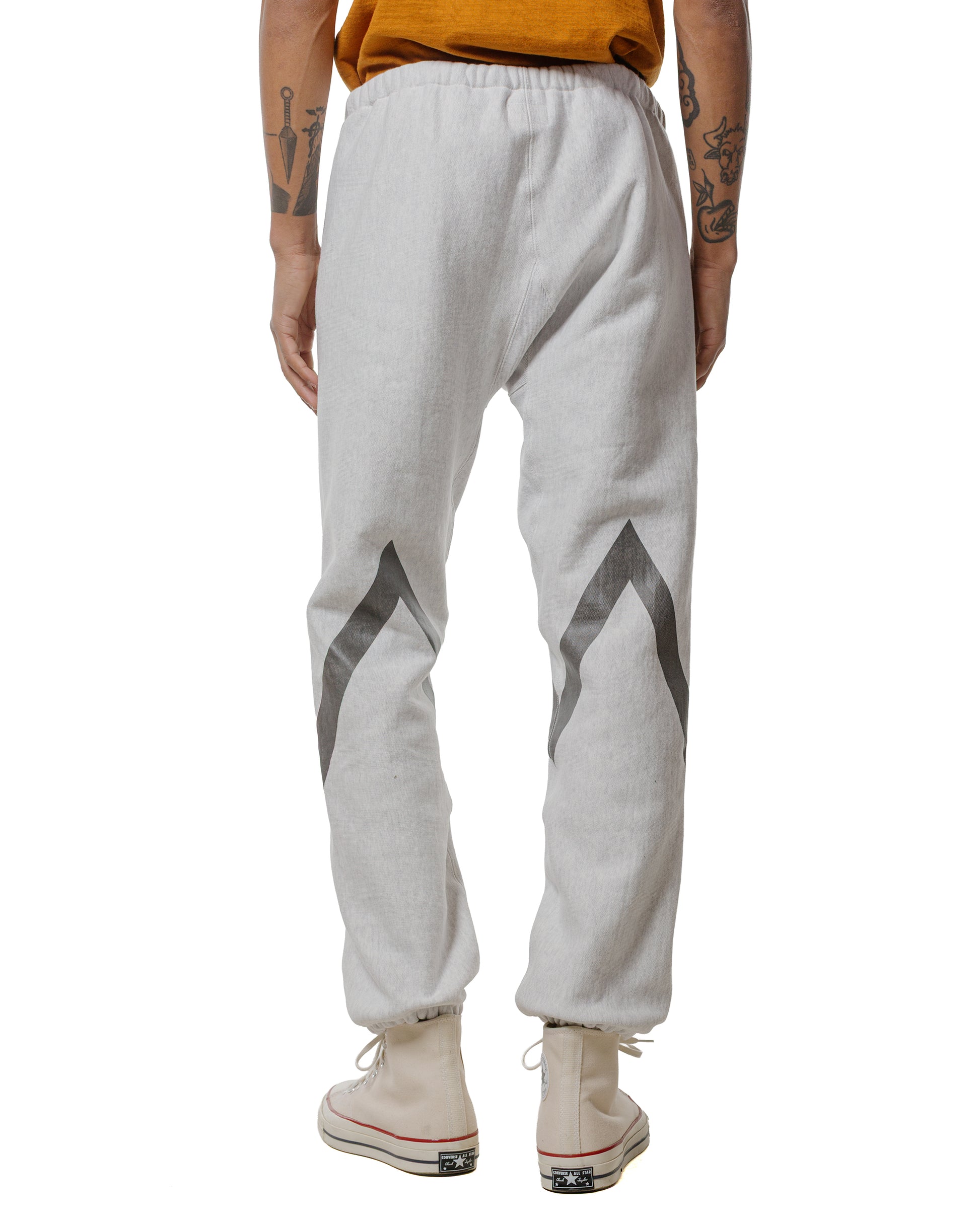 lost & found The Real McCoy's The Real McCoy's MC25102 Heavyweight Sweatpants / USAFA Reflector Silver Gray