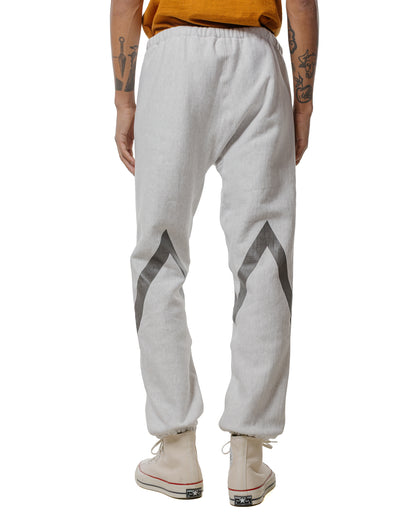 lost & found The Real McCoy's The Real McCoy's MC25102 Heavyweight Sweatpants / USAFA Reflector Silver Gray