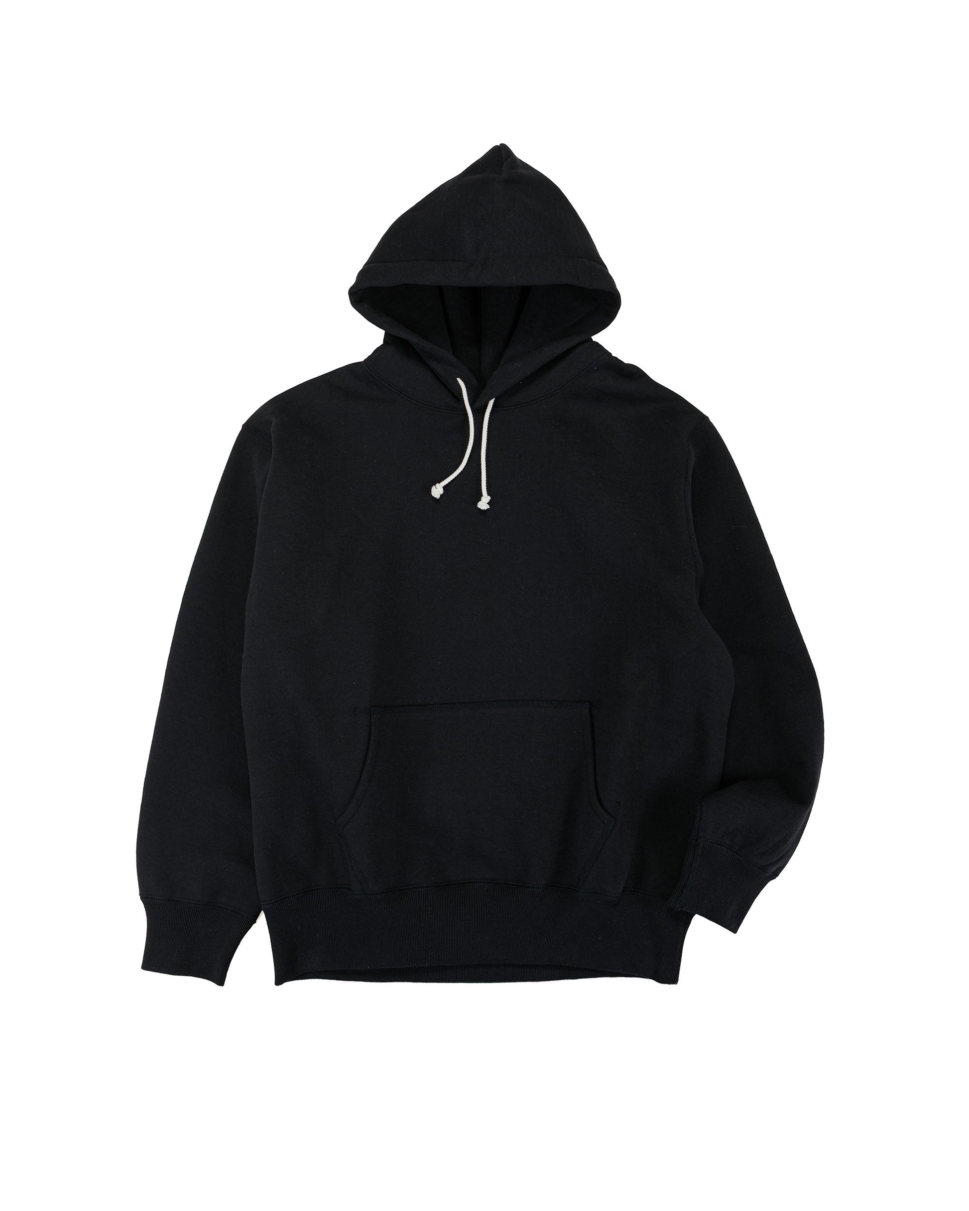 lost & found The Real McCoy's The Real McCoy's MC25105 12oz. Ball Park Hooded Sweatshirt Black