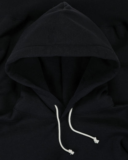 lost & found The Real McCoy's The Real McCoy's MC25105 12oz. Ball Park Hooded Sweatshirt Black