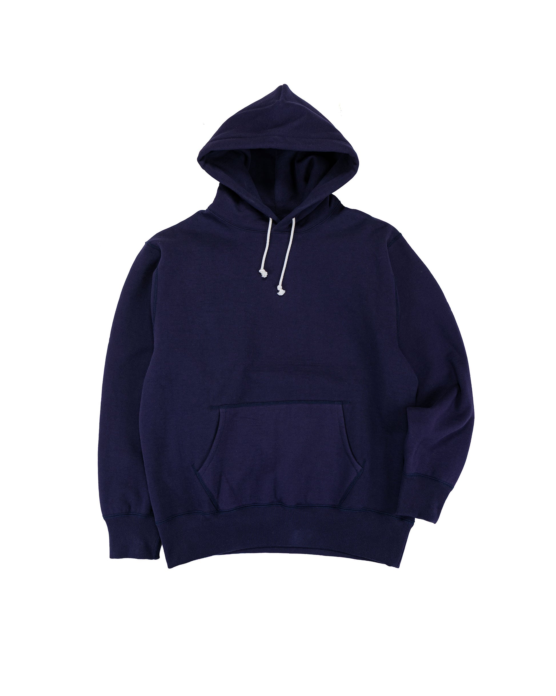 lost & found The Real McCoy's The Real McCoy's MC25105 12oz. Ball Park Hooded Sweatshirt L.Navy