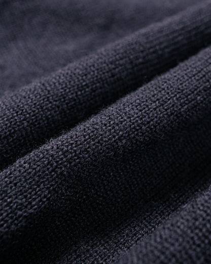 lost & found The Real McCoy's The Real McCoy's MC25108 U.S.N. Blue Wool Jersey Navy