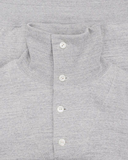 lost & found The Real McCoy's The Real McCoy's MC25110 10 oz. Loopwheel Cruiser Sweatshirt Gray