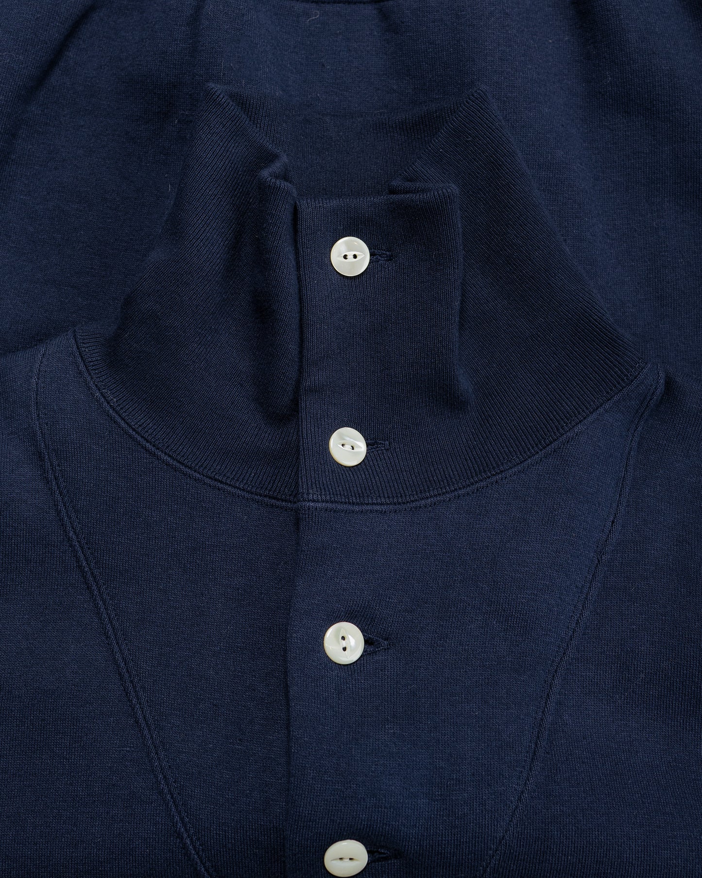 lost & found The Real McCoy's The Real McCoy's MC25110 10 oz. Loopwheel Cruiser Sweatshirt Navy