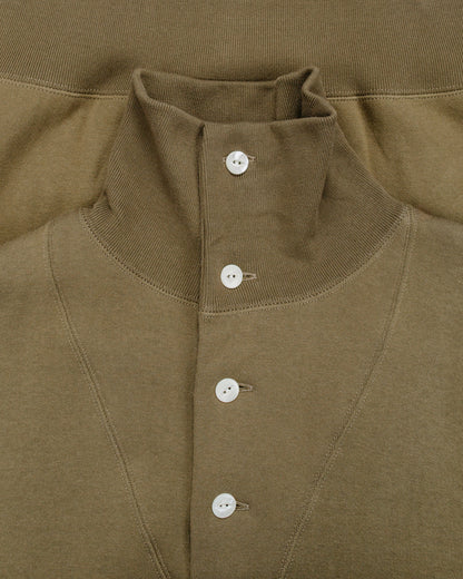 lost & found The Real McCoy's The Real McCoy's MC25110 10 oz. Loopwheel Cruiser Sweatshirt Olive