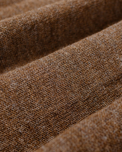 lost & found The Real McCoy's The Real McCoy's MC25111 Alpaca Collar Knit Cardigan Brown