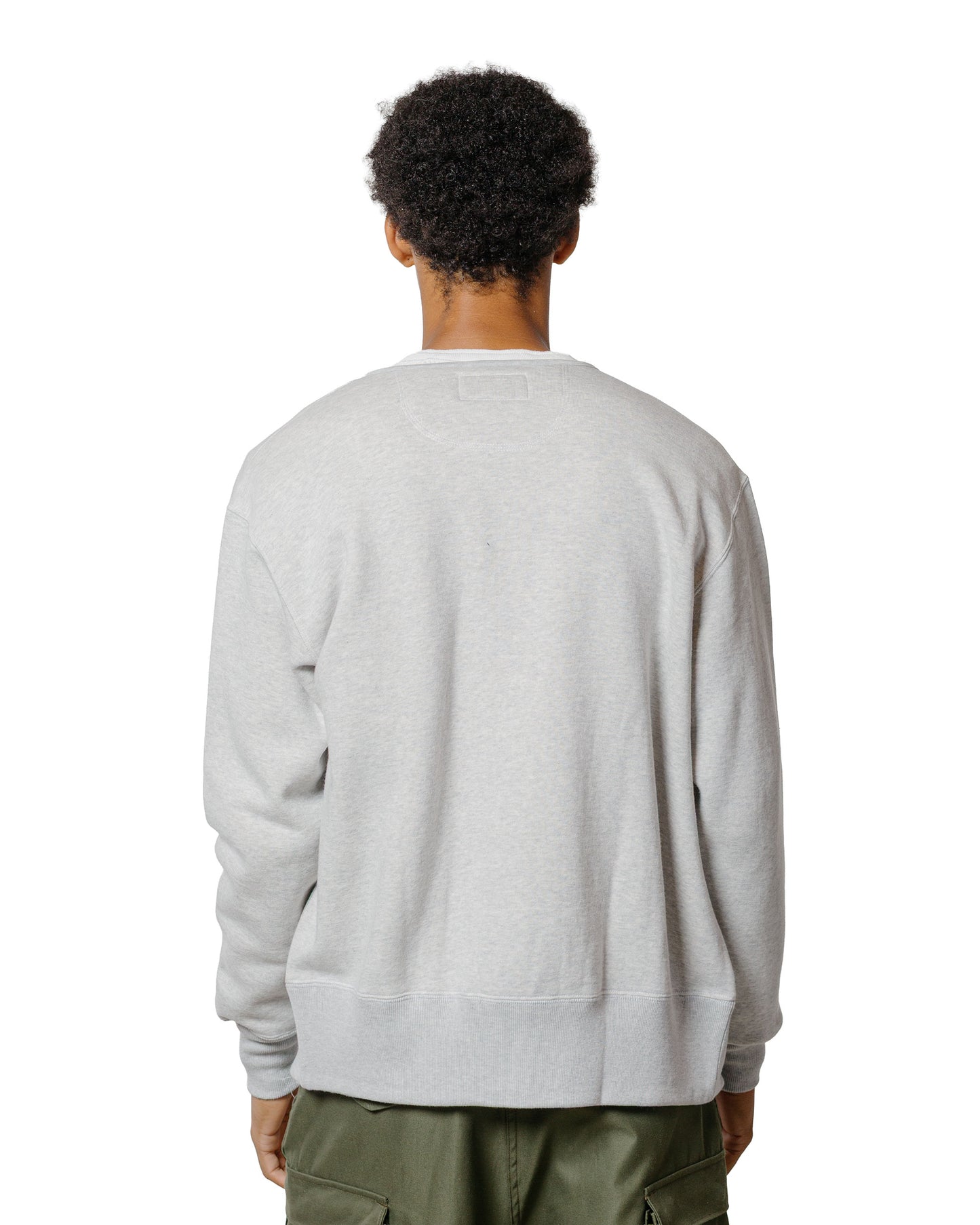 lost & found The Real McCoy's The Real McCoy's MC25112 U.S.N. Cotton Cardigan Snow Grey