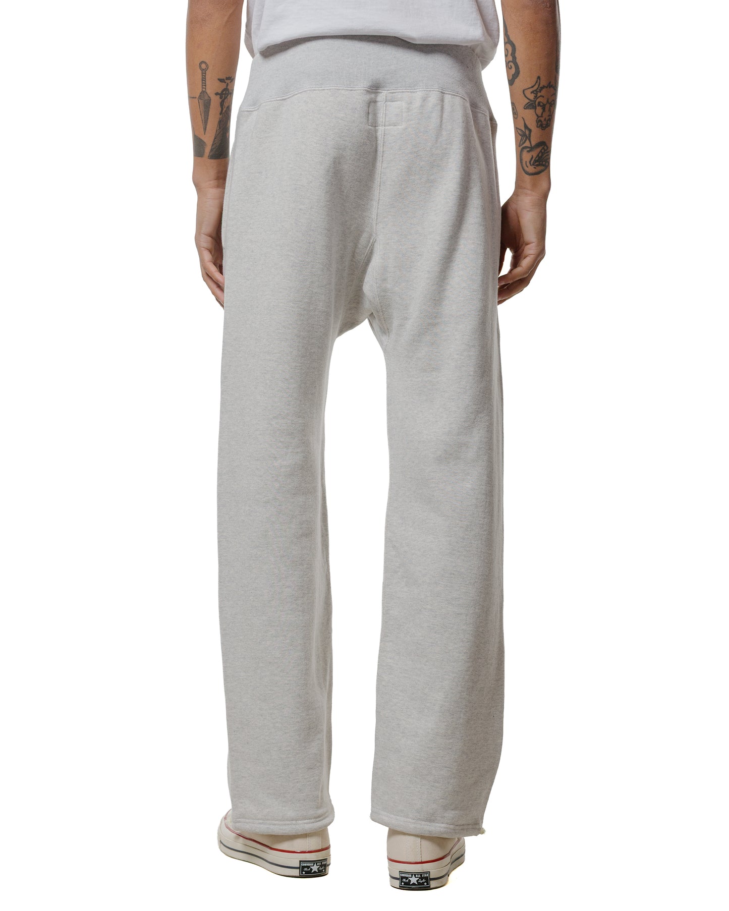 lost & found The Real McCoy's The Real McCoy's MC25114 U.S.N. Double-knee Sweatpants Snow Gray