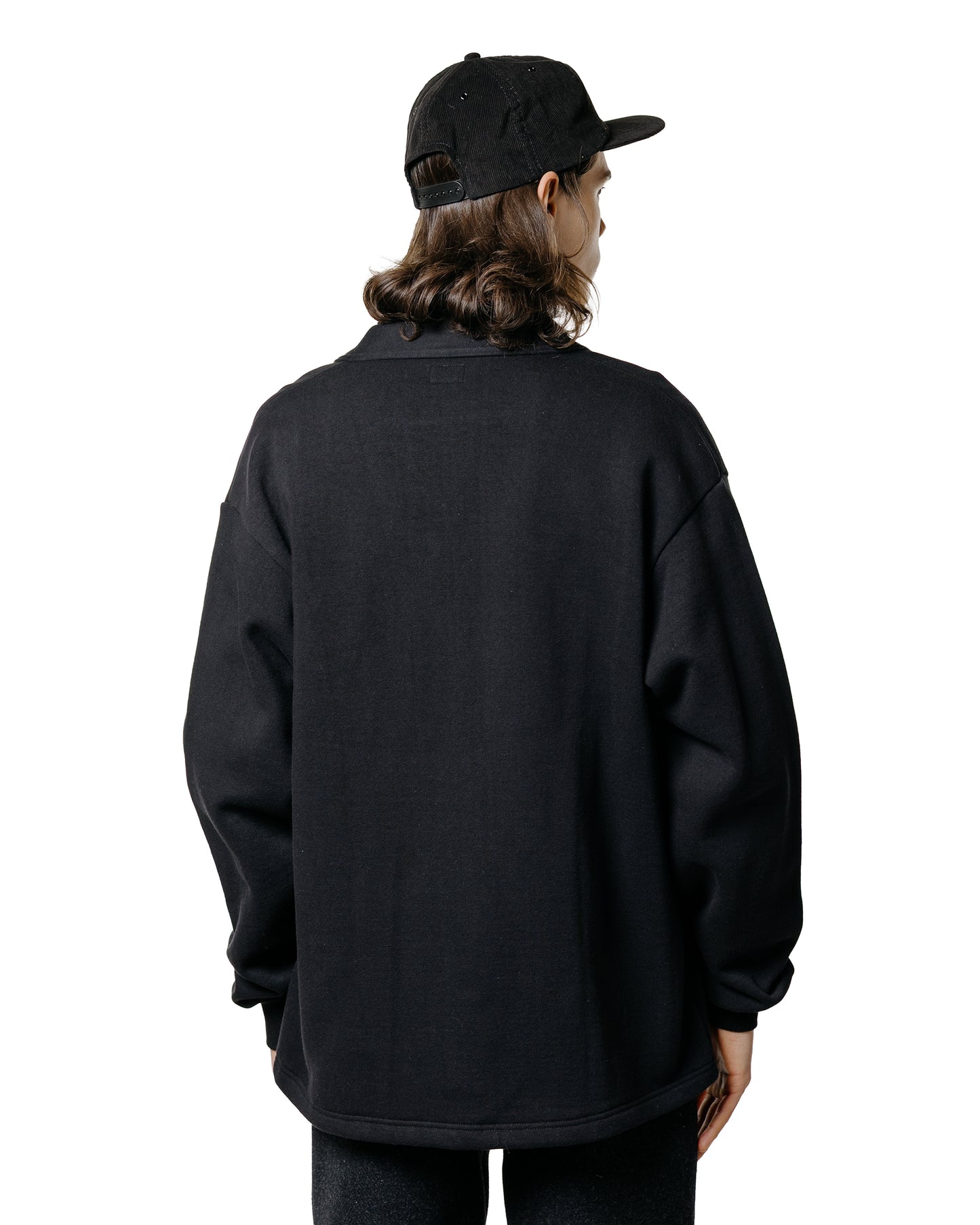 lost & found The Real McCoy's The Real McCoy's MC25115 10oz. Loopwheel Sweatshirt Cardigan Black
