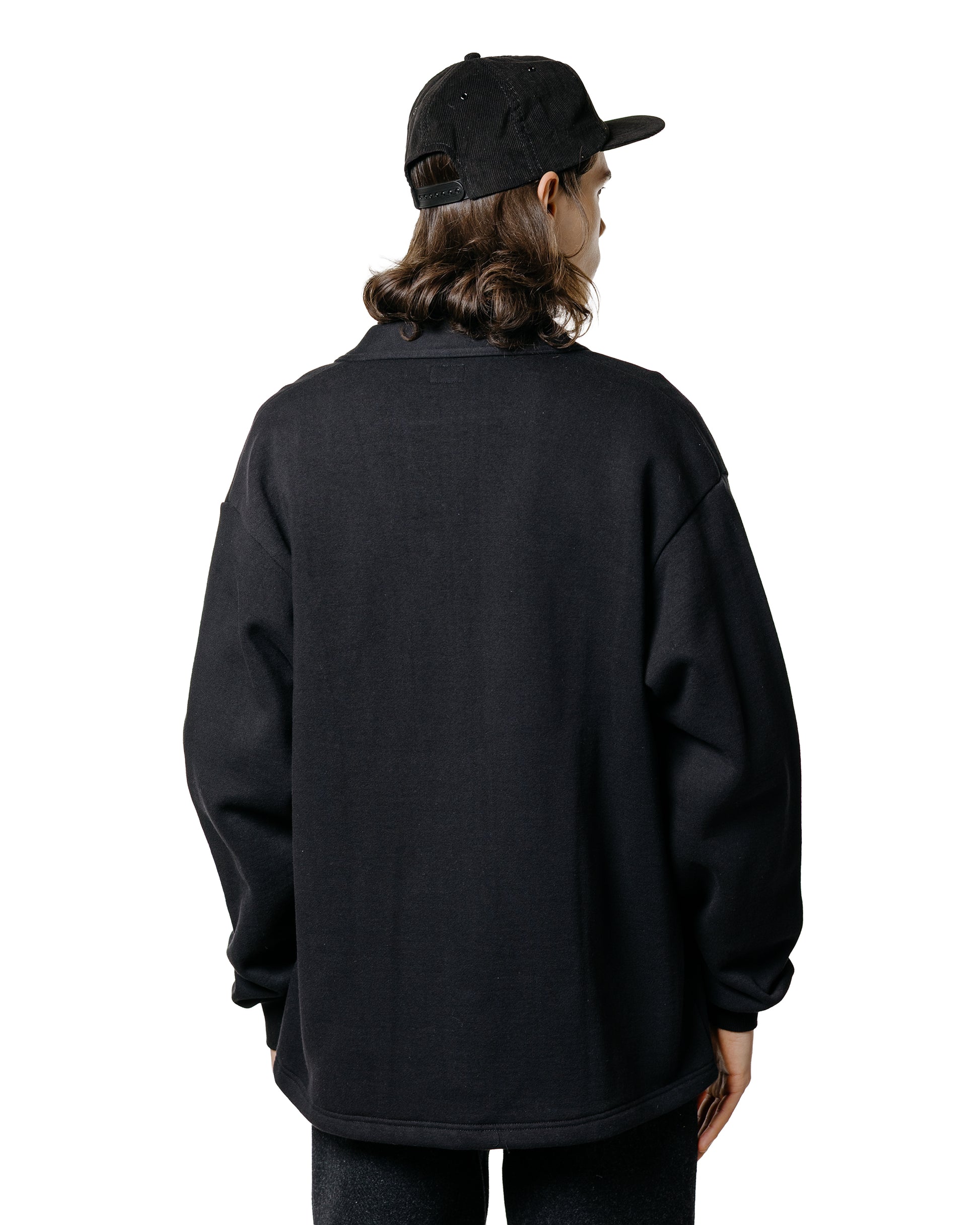 lost & found The Real McCoy's The Real McCoy's MC25115 10oz. Loopwheel Sweatshirt Cardigan Black