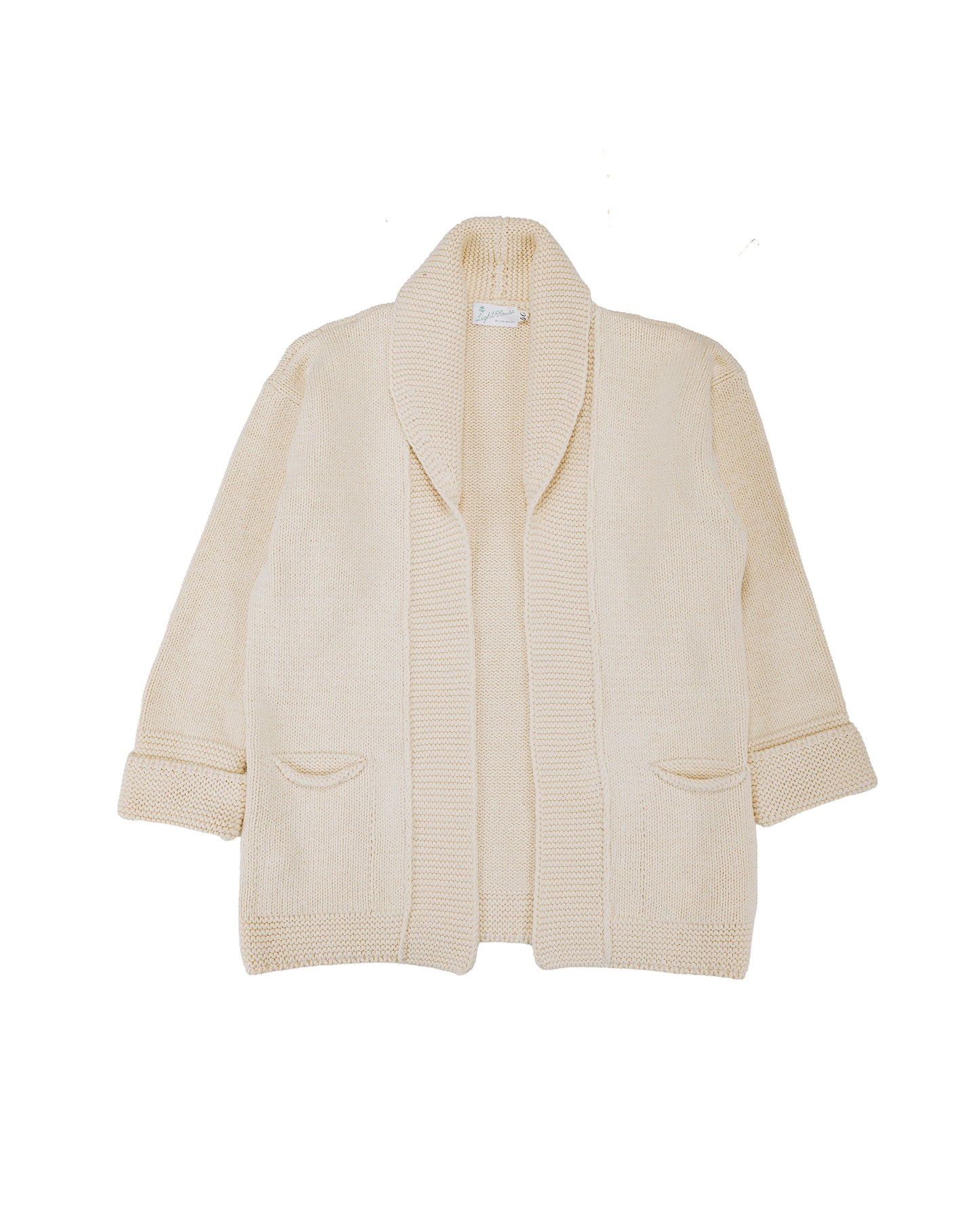 lost & found The Real McCoy's The Real McCoy's MC26001 Summer Knit Robe Ecru