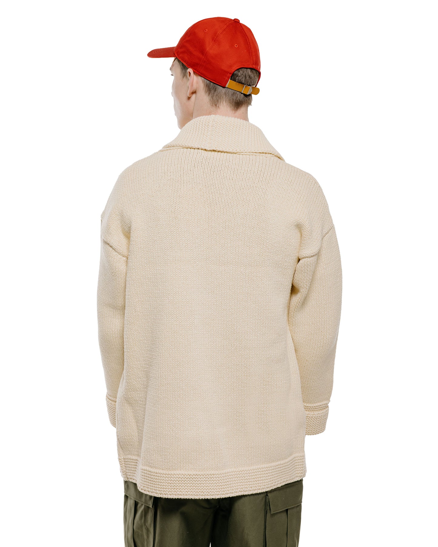 lost & found The Real McCoy's The Real McCoy's MC26001 Summer Knit Robe Ecru