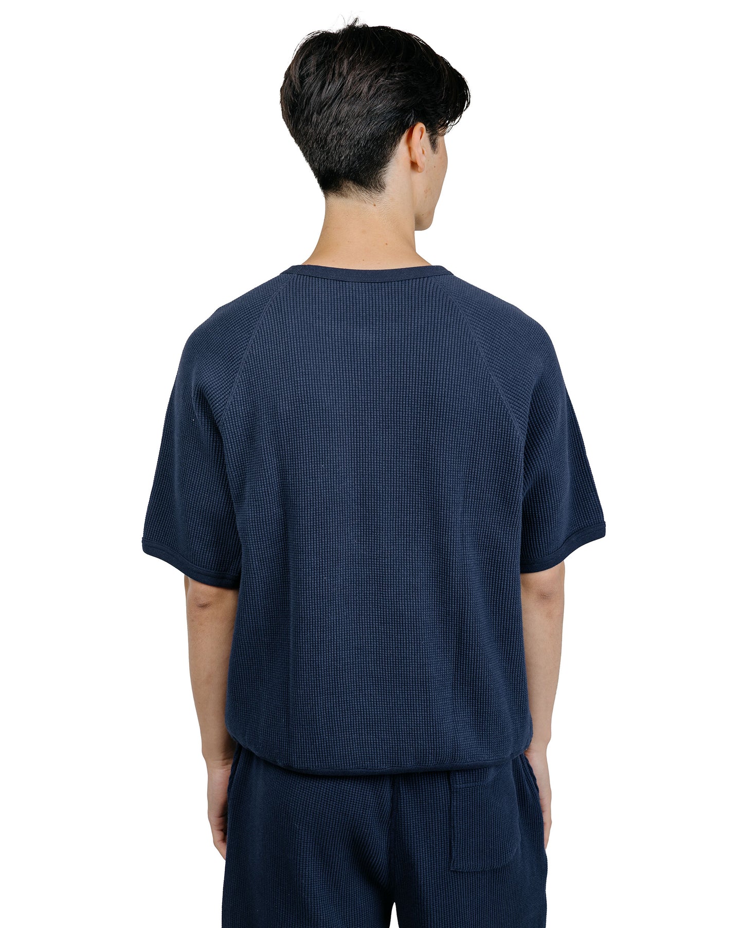 The Real McCoy's MC26002 Summer Thermal Tee Navy