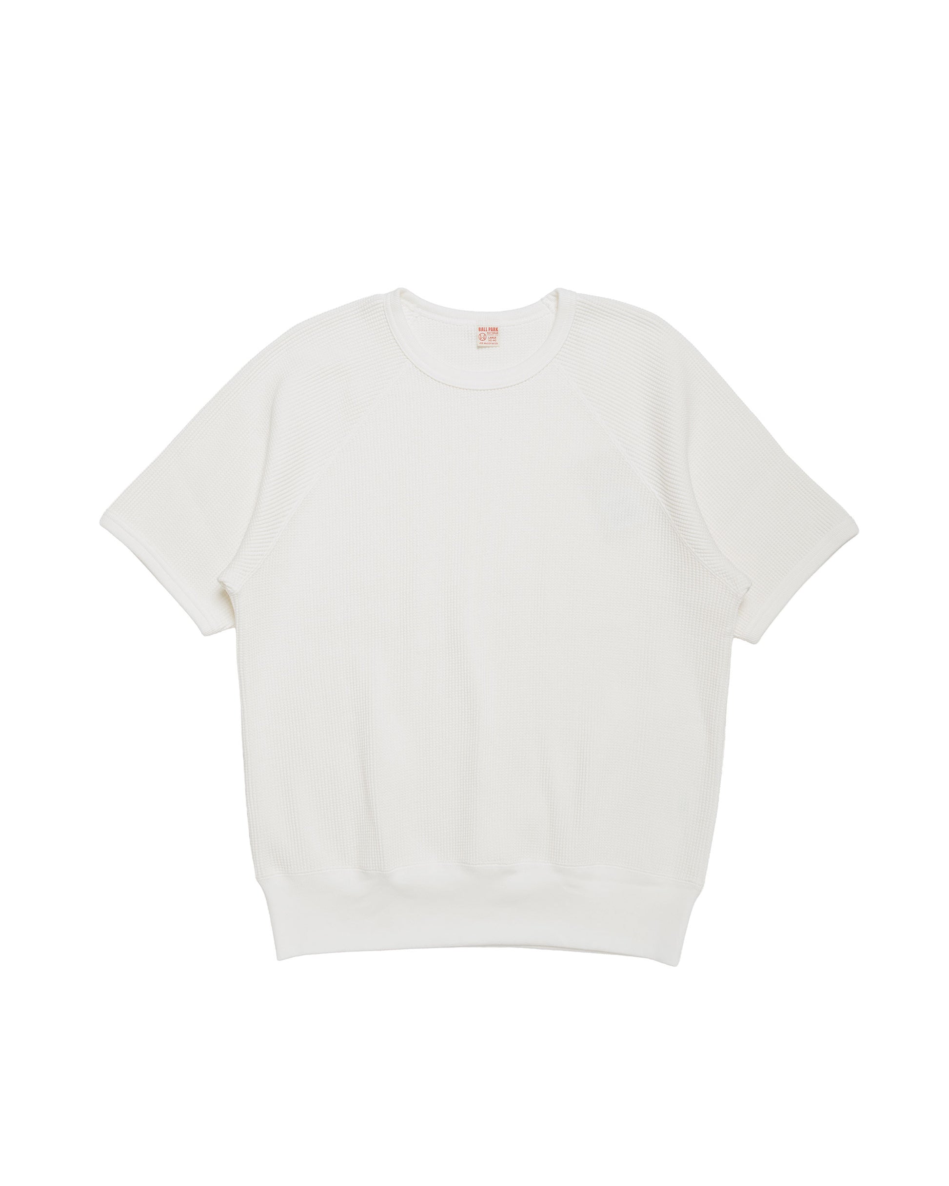 The Real McCoy's MC26002 Summer Thermal Tee White