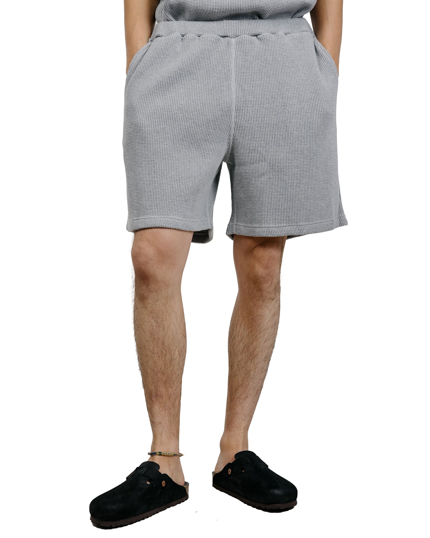 The Real McCoy's MC26004 Summer Thermal Shorts Gray