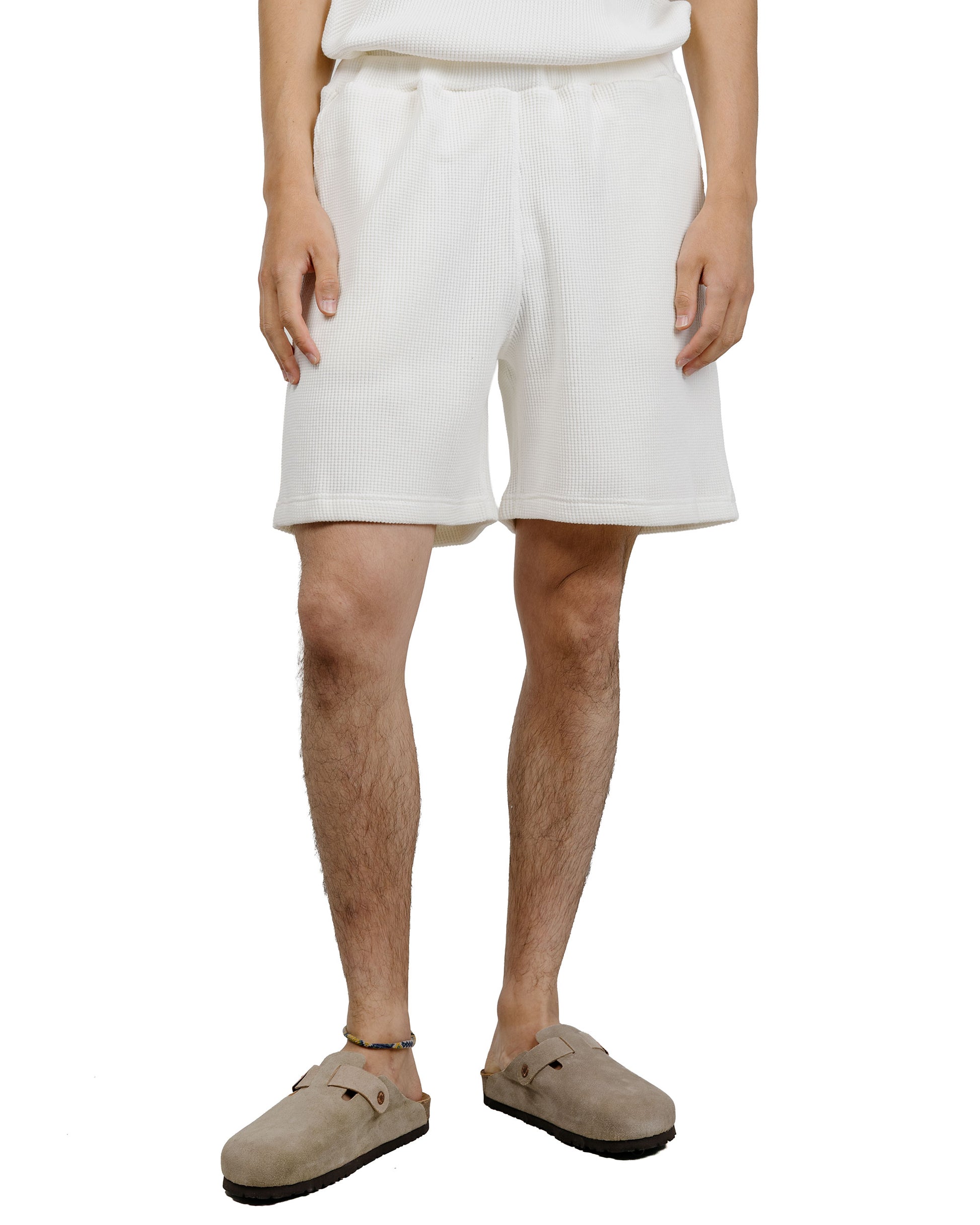 The Real McCoy's MC26004 Summer Thermal Shorts White