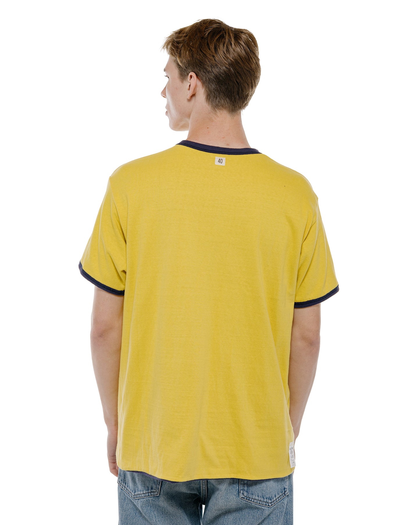 The Real McCoy's MC26005 U.S.N. Reversible T-Shirt Navy/Yellow