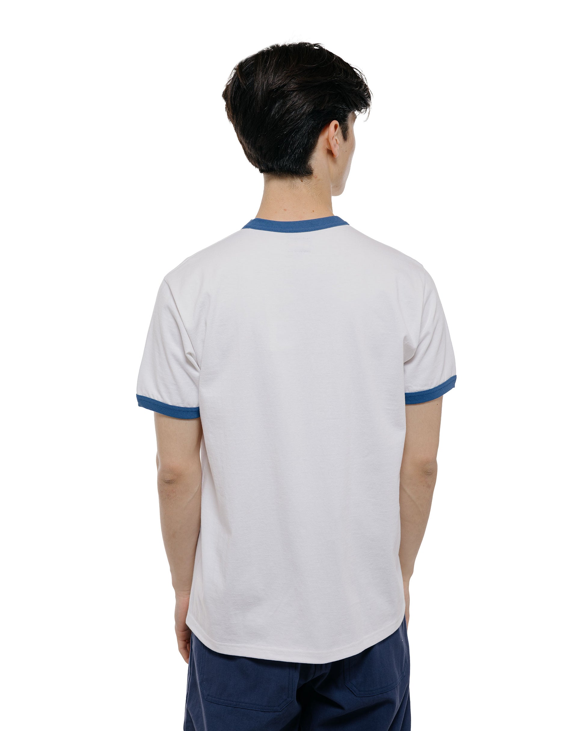 lost & found The Real McCoy's The Real McCoy's MC26012 Military Tee / Keep Em' Flying White/Blue