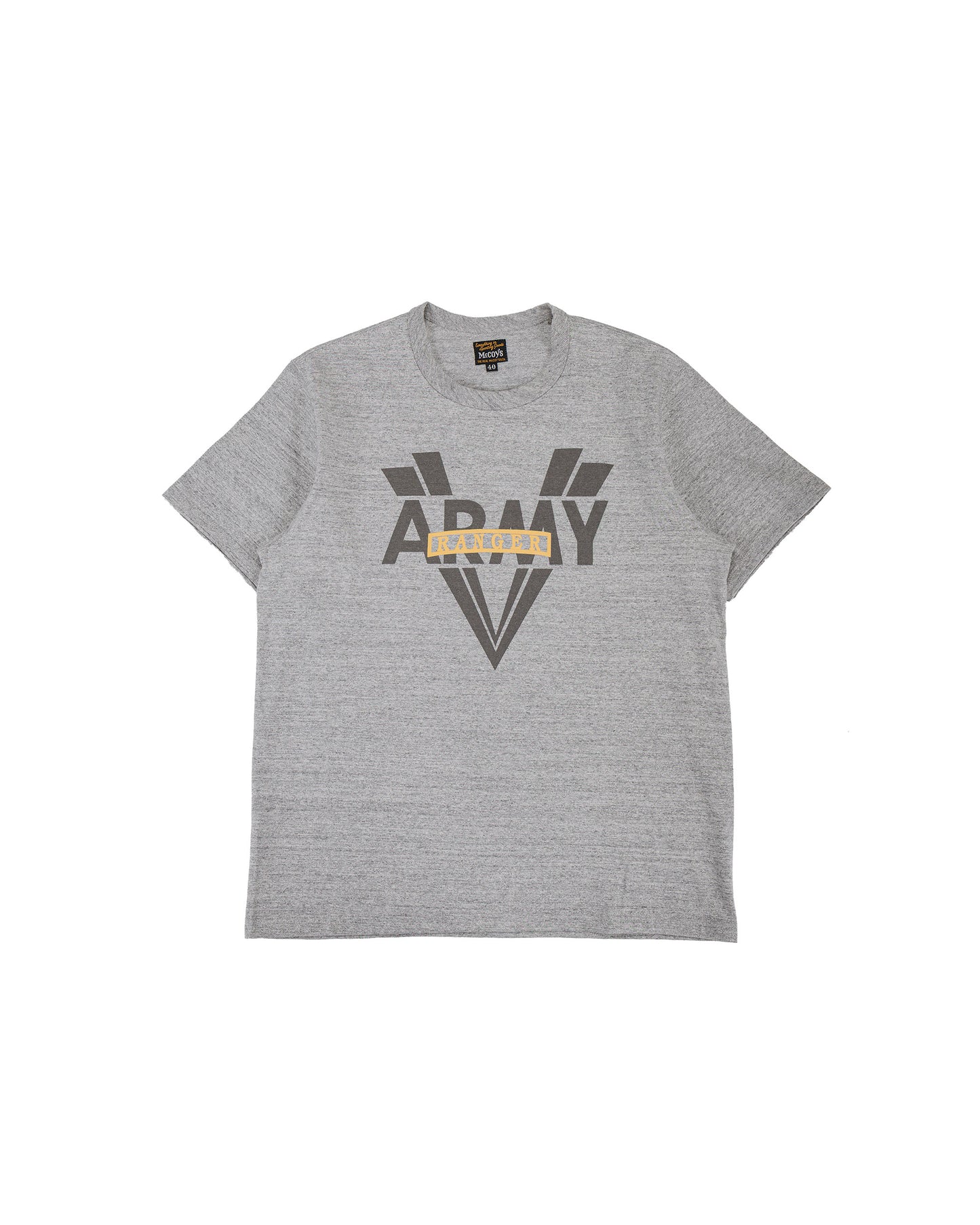 lost & found The Real McCoy's The Real McCoy's MC26017 Military Tee / Army, Ranger Grey