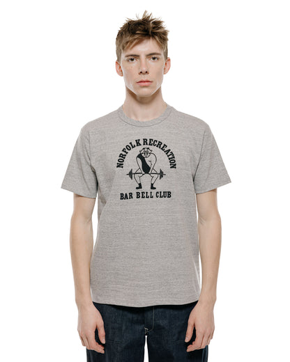 lost & found The Real McCoy's The Real McCoy's MC26032 Joe McCoy Tee / Norfolk Recreation Grey