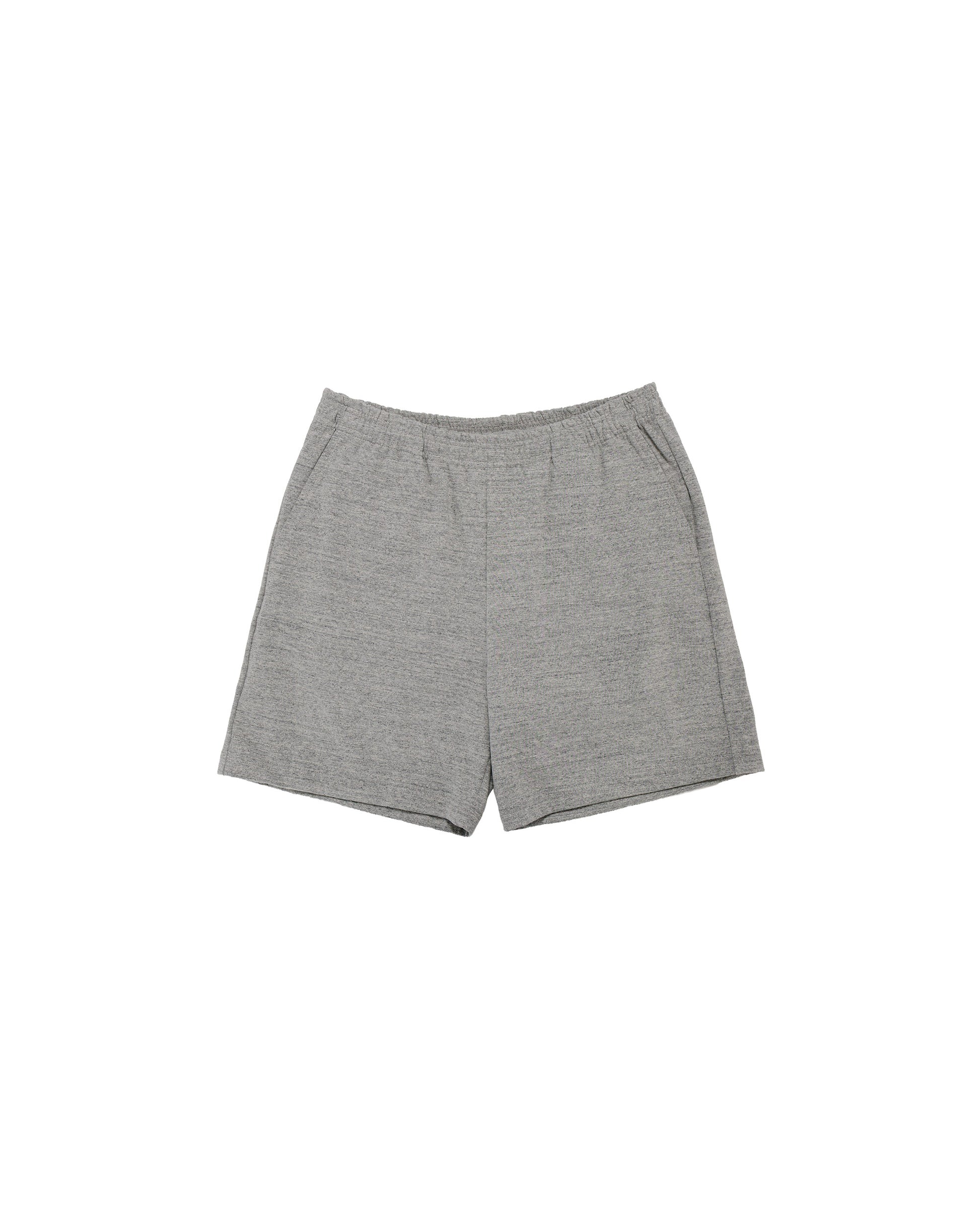 The Real McCoy's MC26037 Jersey Gym Shorts Grey