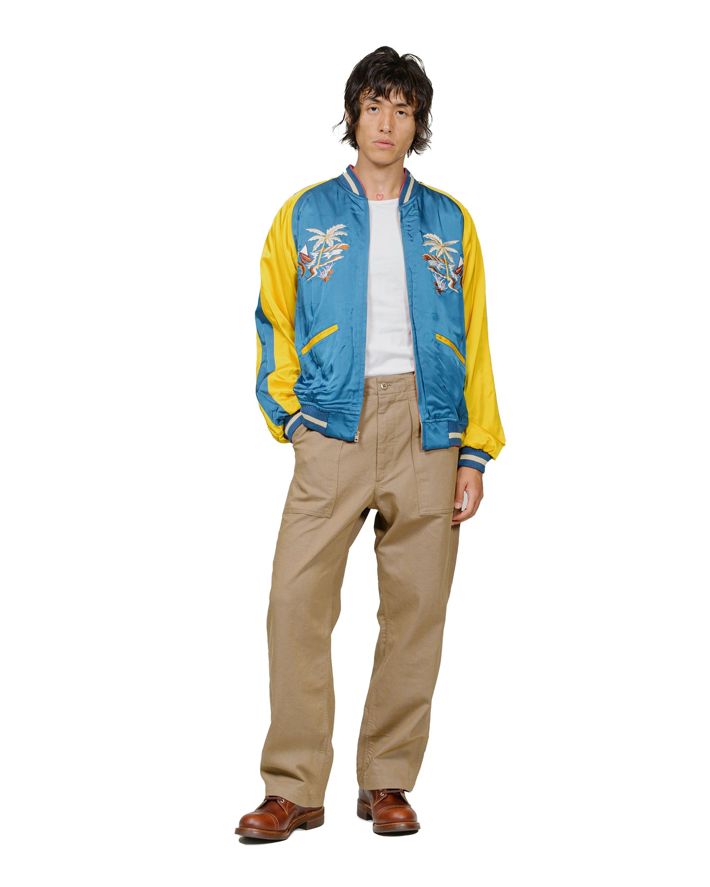 lost & found The Real McCoy's The Real McCoy's MJ20026 Suka Jacket / Philippines Red/Blue