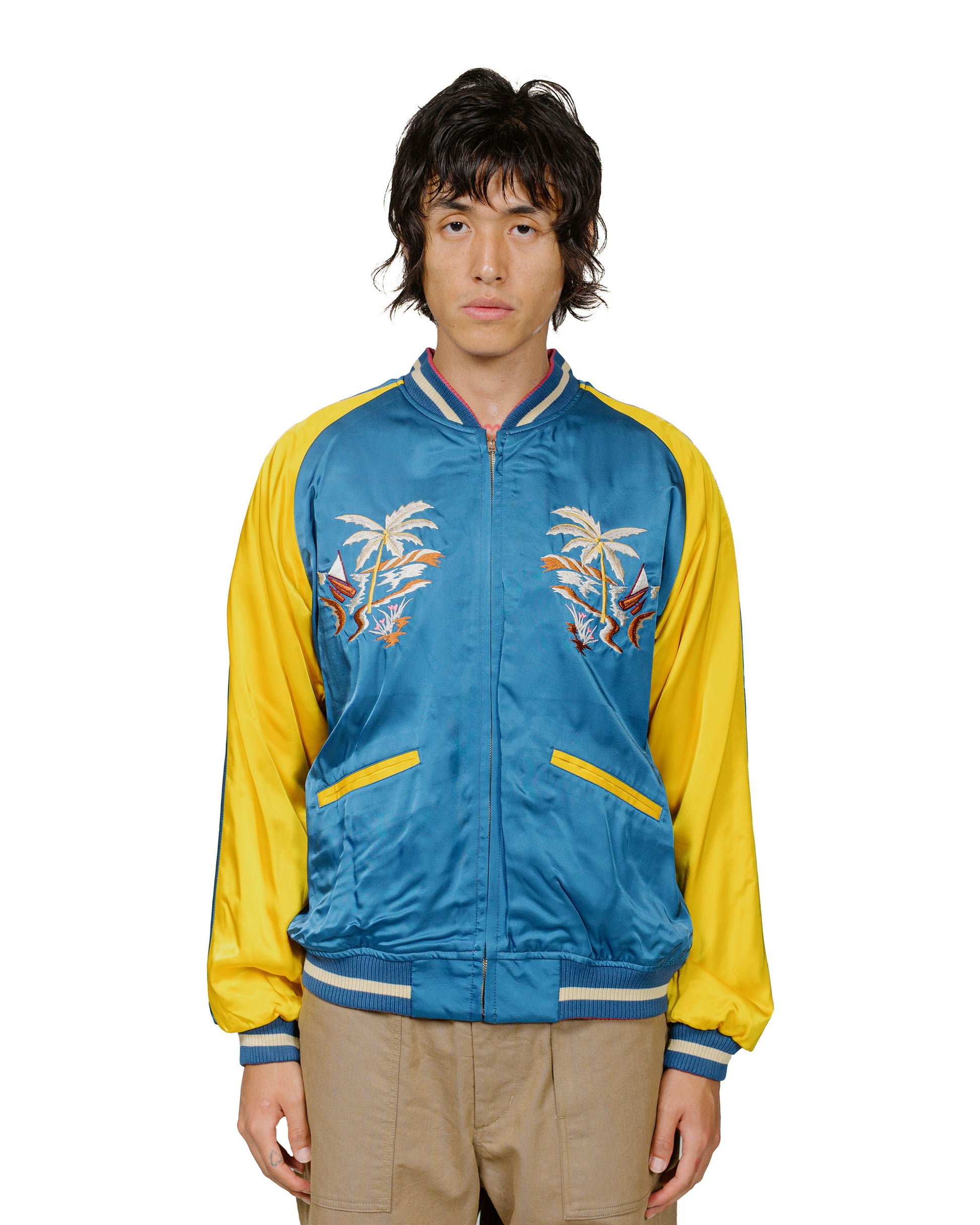 lost & found The Real McCoy's The Real McCoy's MJ20026 Suka Jacket / Philippines Red/Blue
