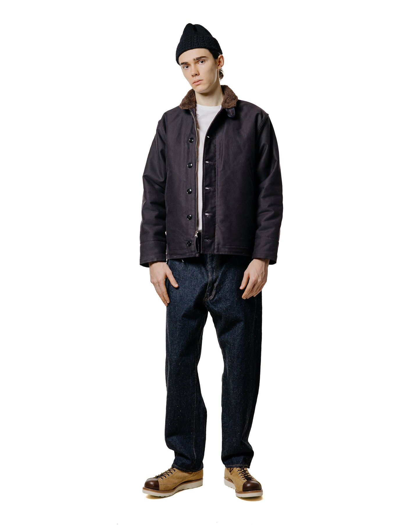 lost & found The Real McCoy's The Real McCoy's MJ21105 N-1 Deck Jacket (Navy)