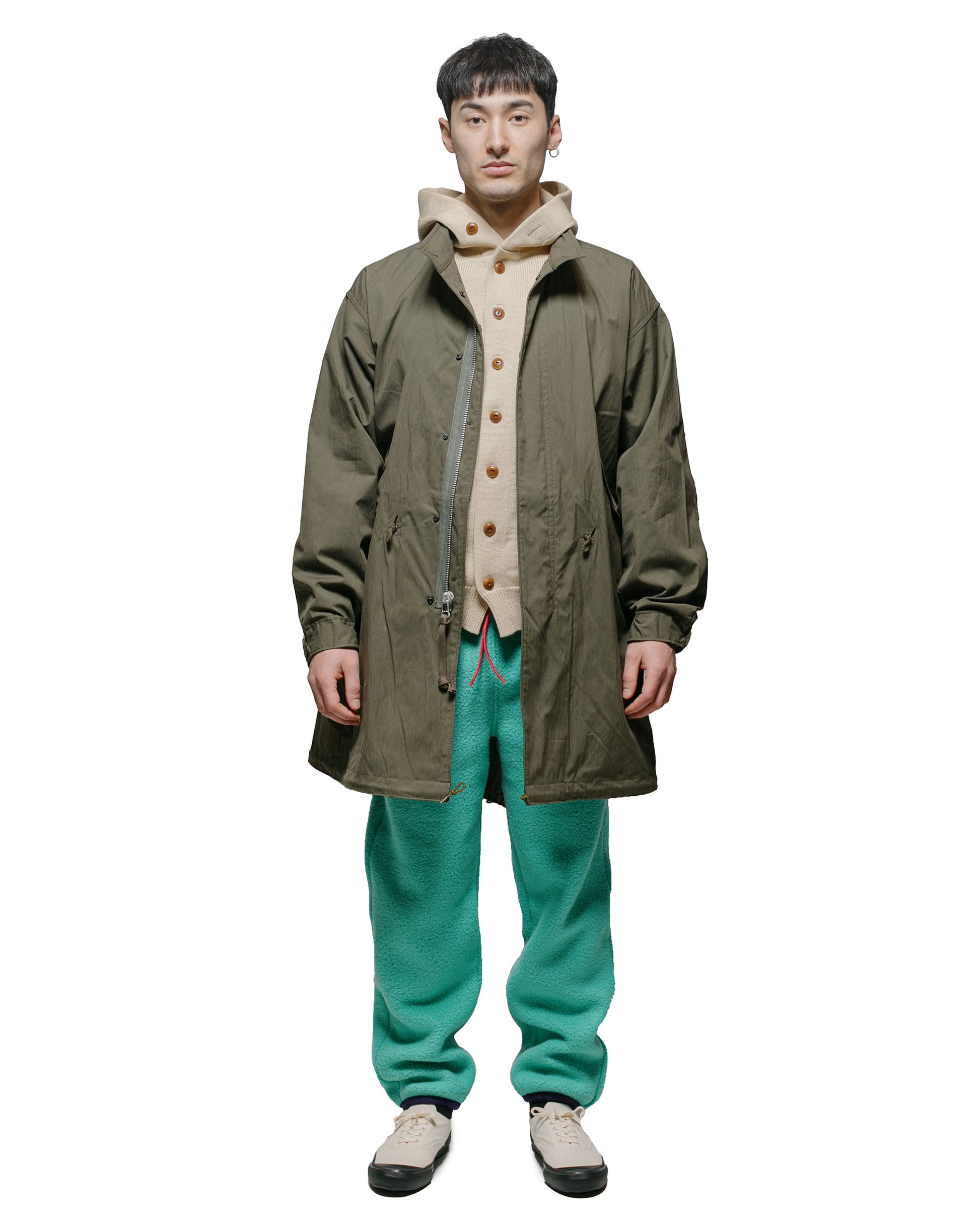 lost & found The Real McCoy's The Real McCoy's MJ21111 Parka, Man's M-65 Olive