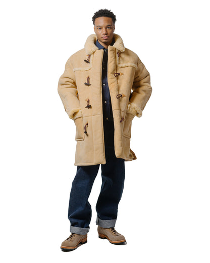 lost & found The Real McCoy's The Real McCoy's MJ21123 Mouton Duffle Coat Beige