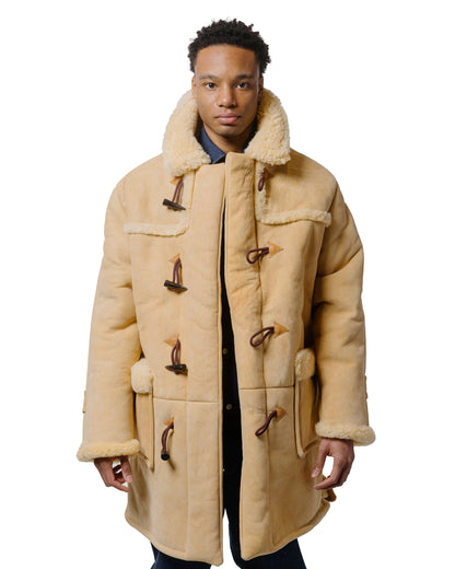 lost & found The Real McCoy's The Real McCoy's MJ21123 Mouton Duffle Coat Beige