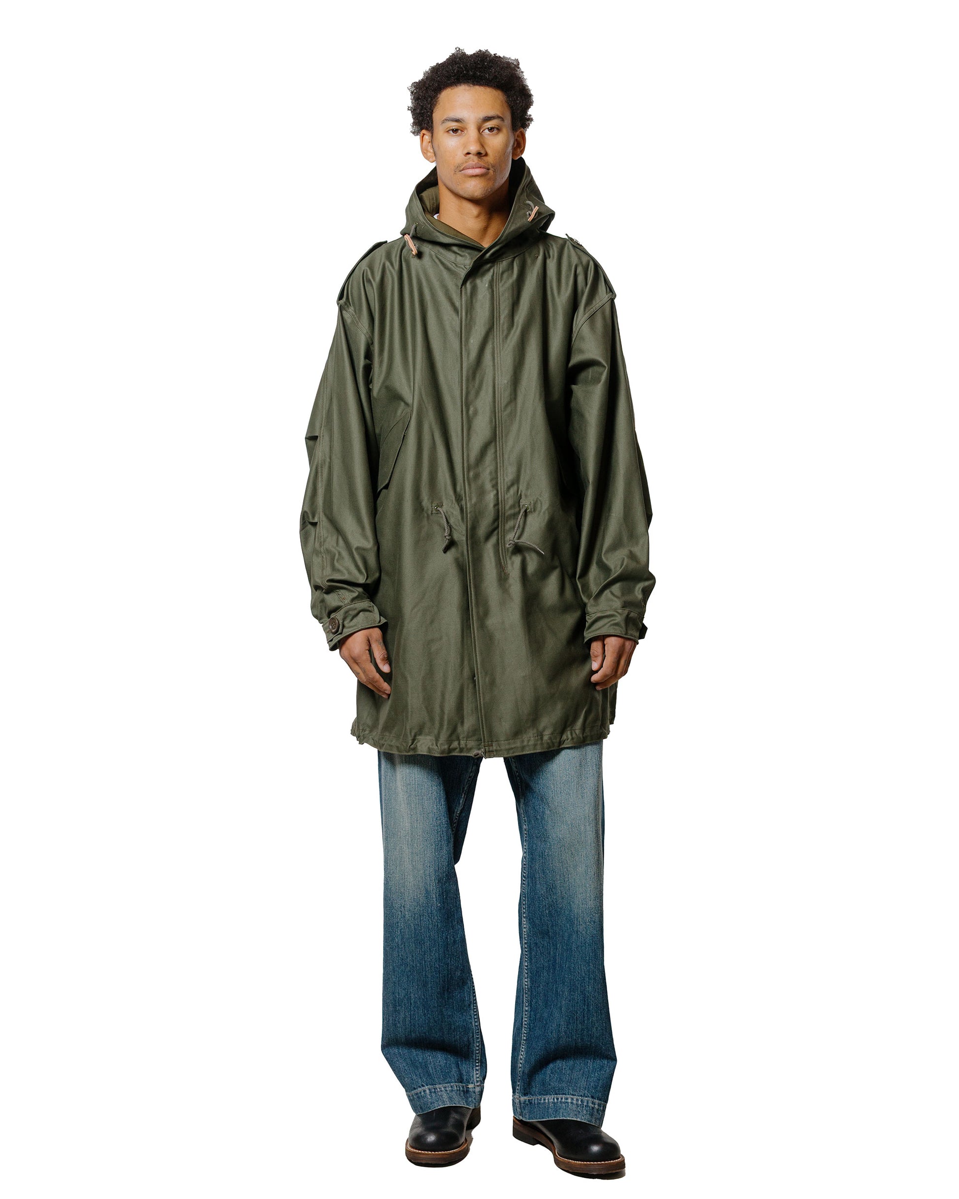 lost & found The Real McCoy's The Real McCoy's MJ22003 Parka-Shell, M-1951 (Model 220) Olive