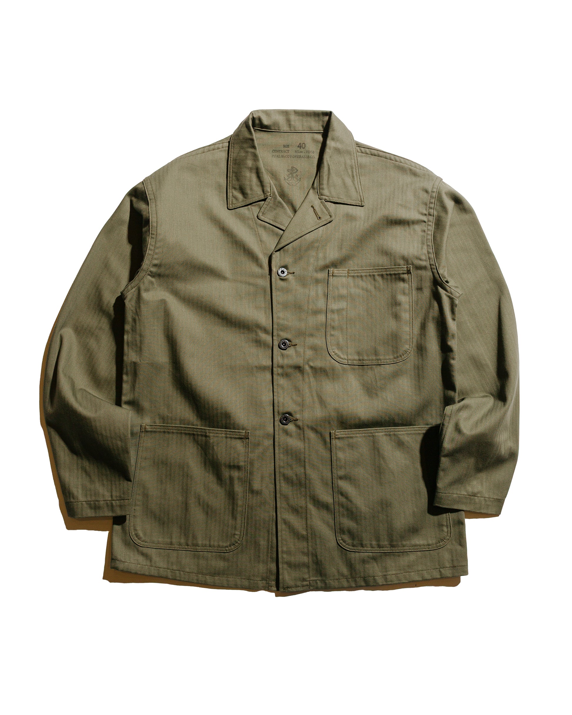 lost & found The Real McCoy's The Real McCoy's MJ22012 Jacket, Utility N-3 (Model 220) Olive