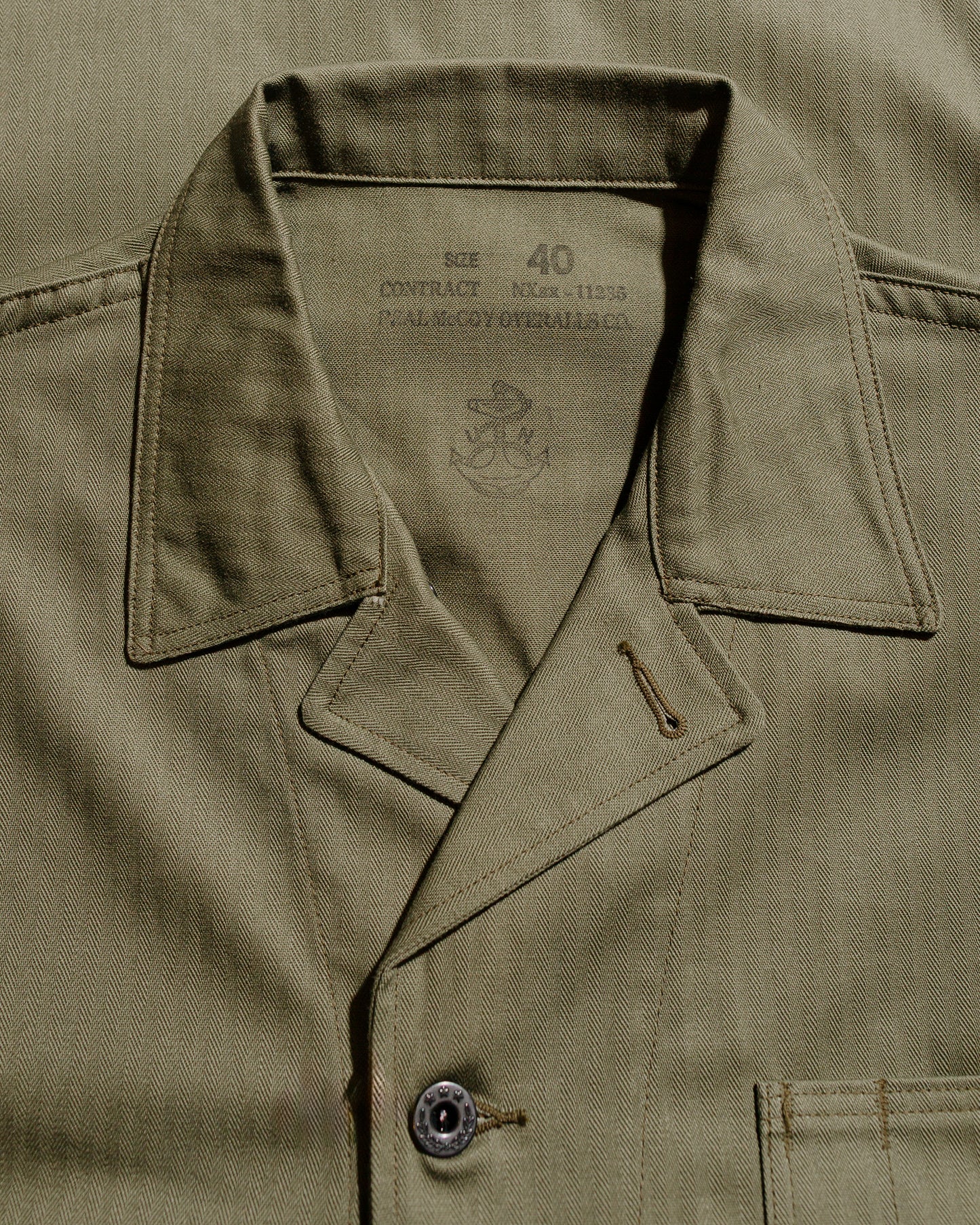 lost & found The Real McCoy's The Real McCoy's MJ22012 Jacket, Utility N-3 (Model 220) Olive