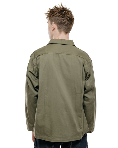 lost & found The Real McCoy's The Real McCoy's MJ22013 U.S.N. Jackets Herringbone Twill Olive