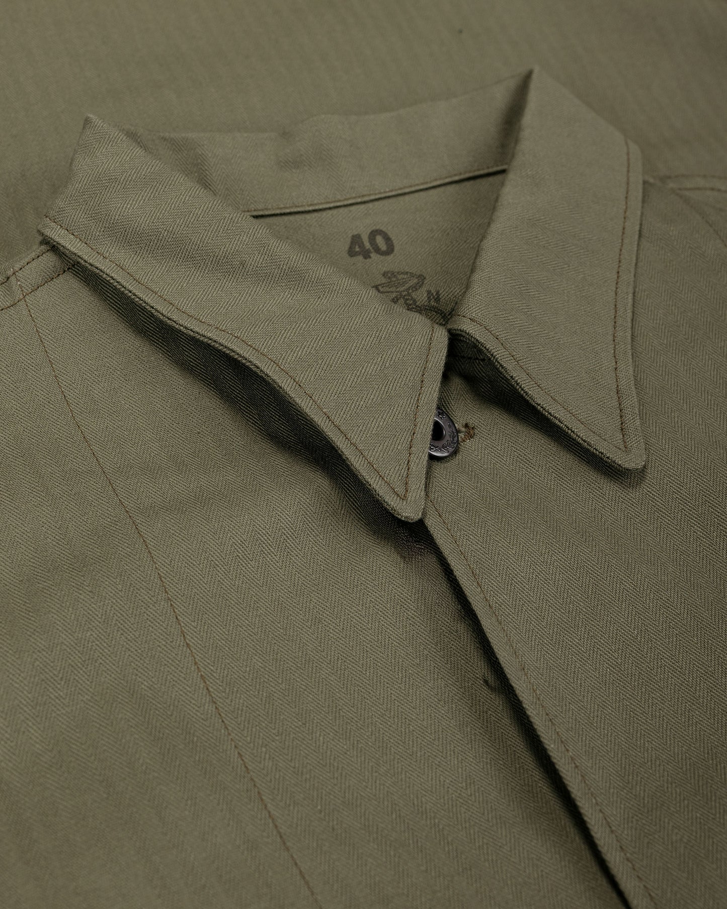 lost & found The Real McCoy's The Real McCoy's MJ22013 U.S.N. Jackets Herringbone Twill Olive