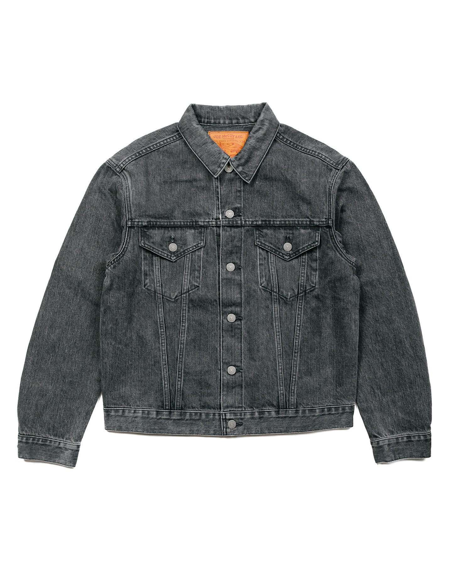lost & found The Real McCoy's The Real McCoy's MJ22023 Lot. 966J (Black) / Washed Black