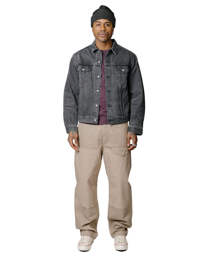 lost & found The Real McCoy's The Real McCoy's MJ22023 Lot. 966J (Black) / Washed Black