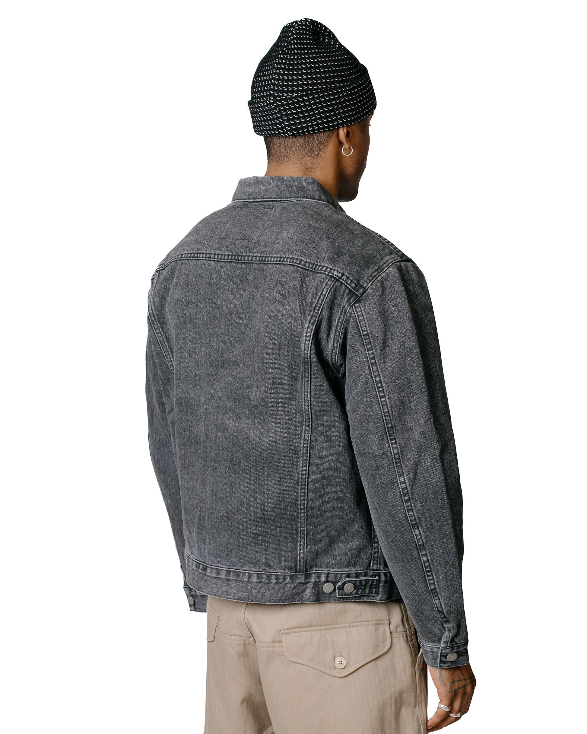 lost & found The Real McCoy's The Real McCoy's MJ22023 Lot. 966J (Black) / Washed Black