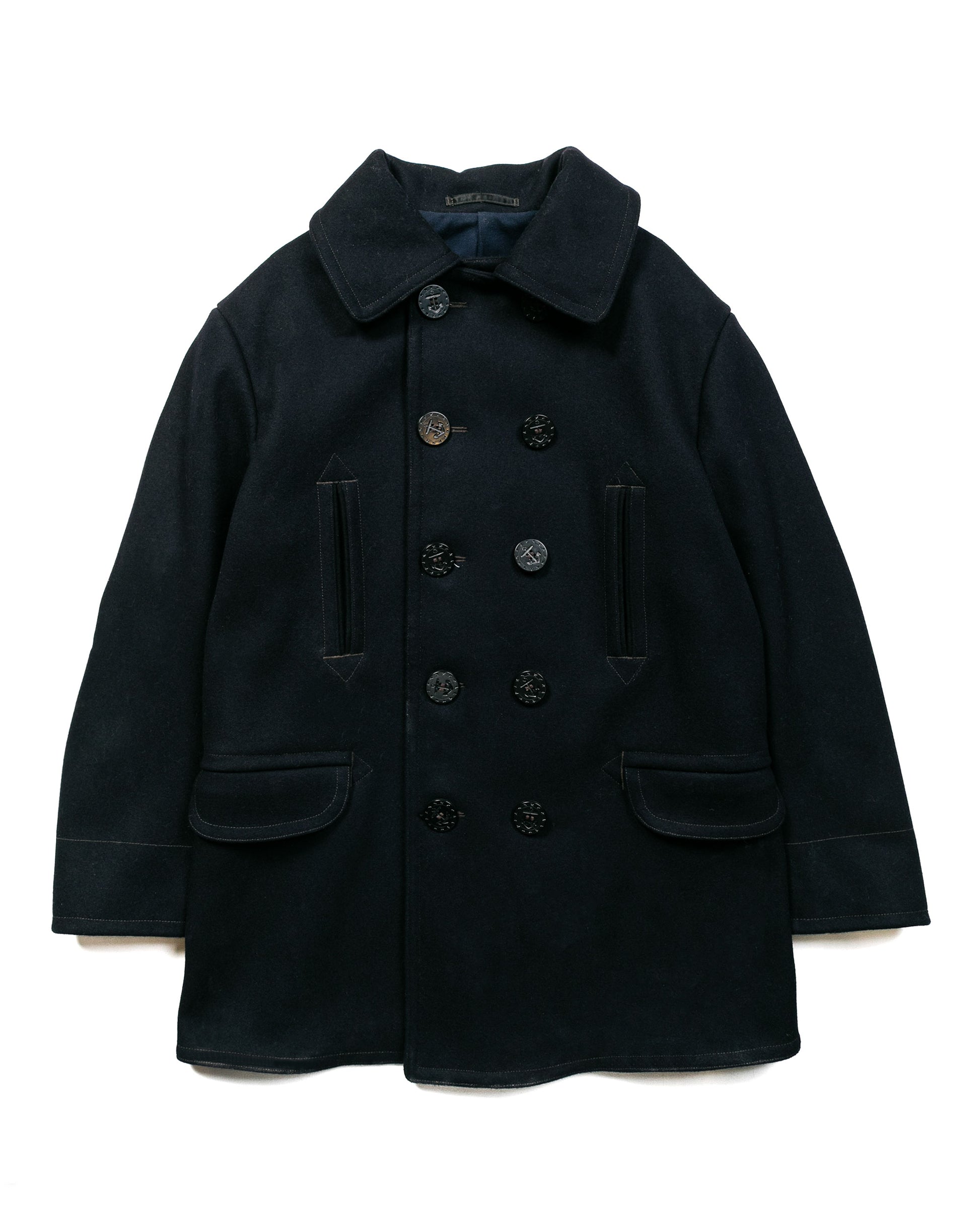 lost & found The Real McCoy's The Real McCoy's MJ22113 U.S. Navy Pea Coat (1913) Navy