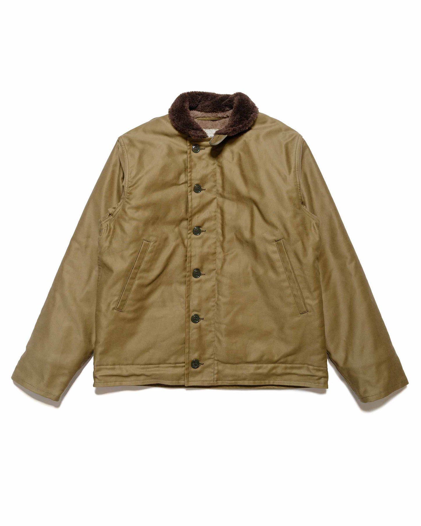 lost & found The Real McCoy's The Real McCoy's MJ22114 N-1 Deck Jacket (Khaki)