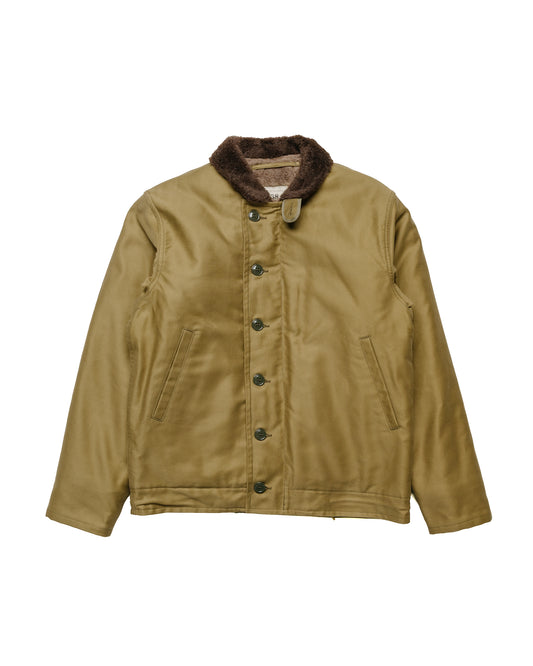 lost & found The Real McCoy's The Real McCoy's MJ22114 N-1 Deck Jacket (Khaki)