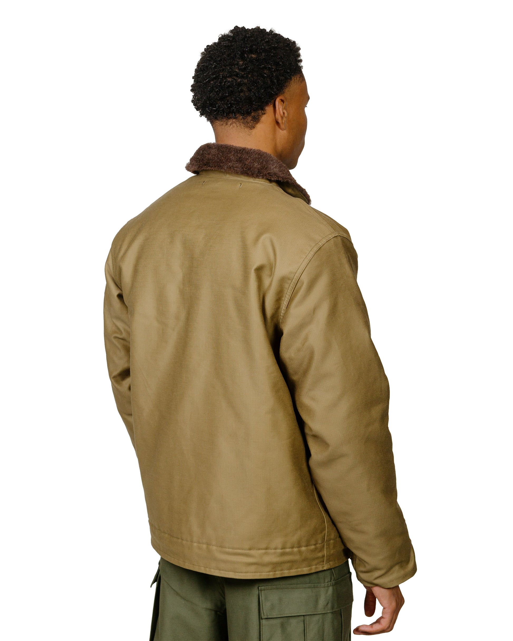 lost & found The Real McCoy's The Real McCoy's MJ22114 N-1 Deck Jacket (Khaki)