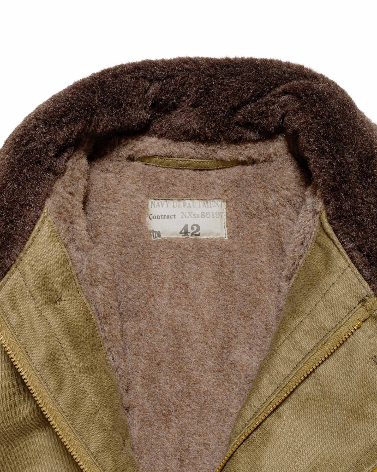 lost & found The Real McCoy's The Real McCoy's MJ22114 N-1 Deck Jacket (Khaki)