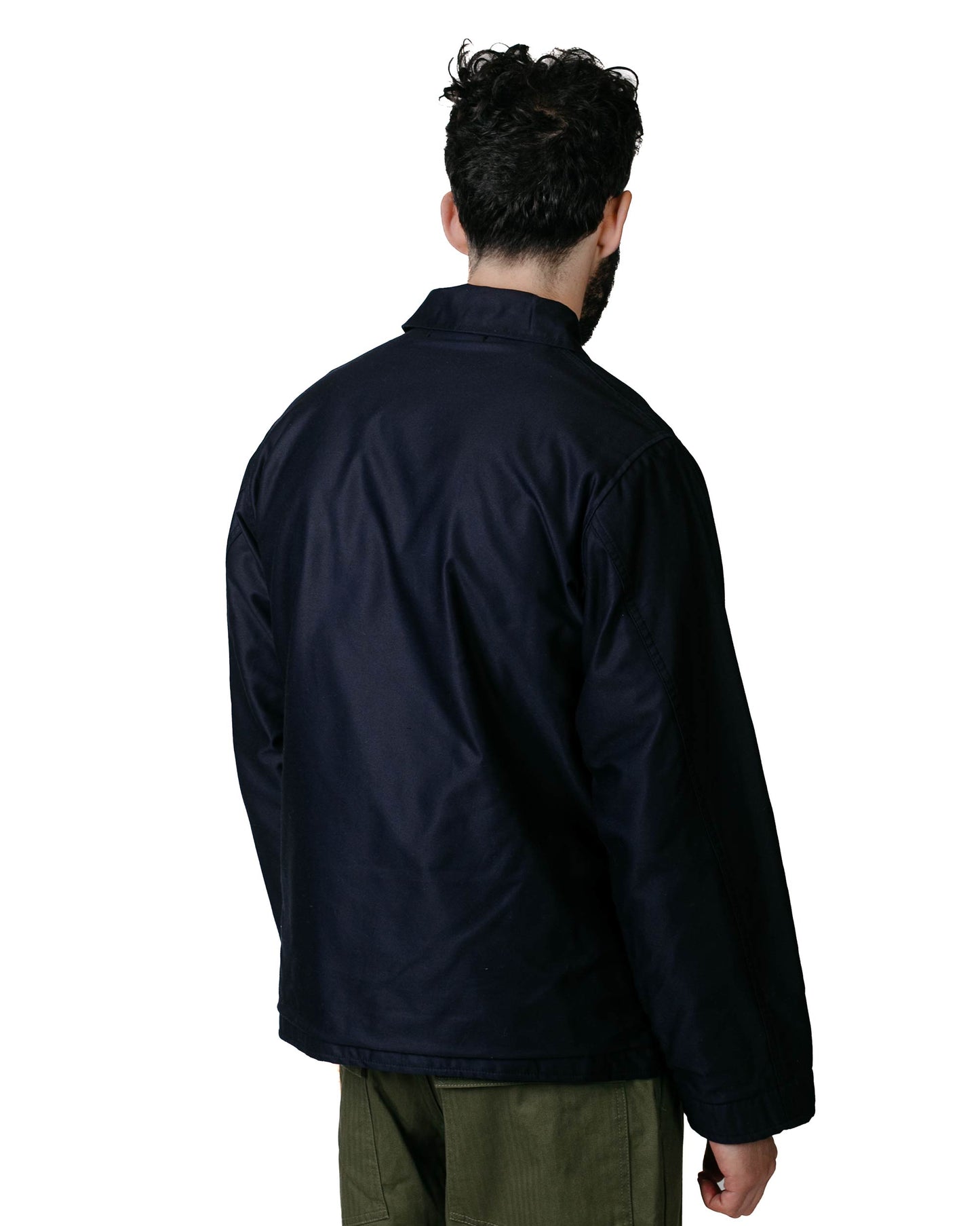 lost & found The Real McCoy's The Real McCoy's MJ23010 U.S. Navy Utility Jacket Navy