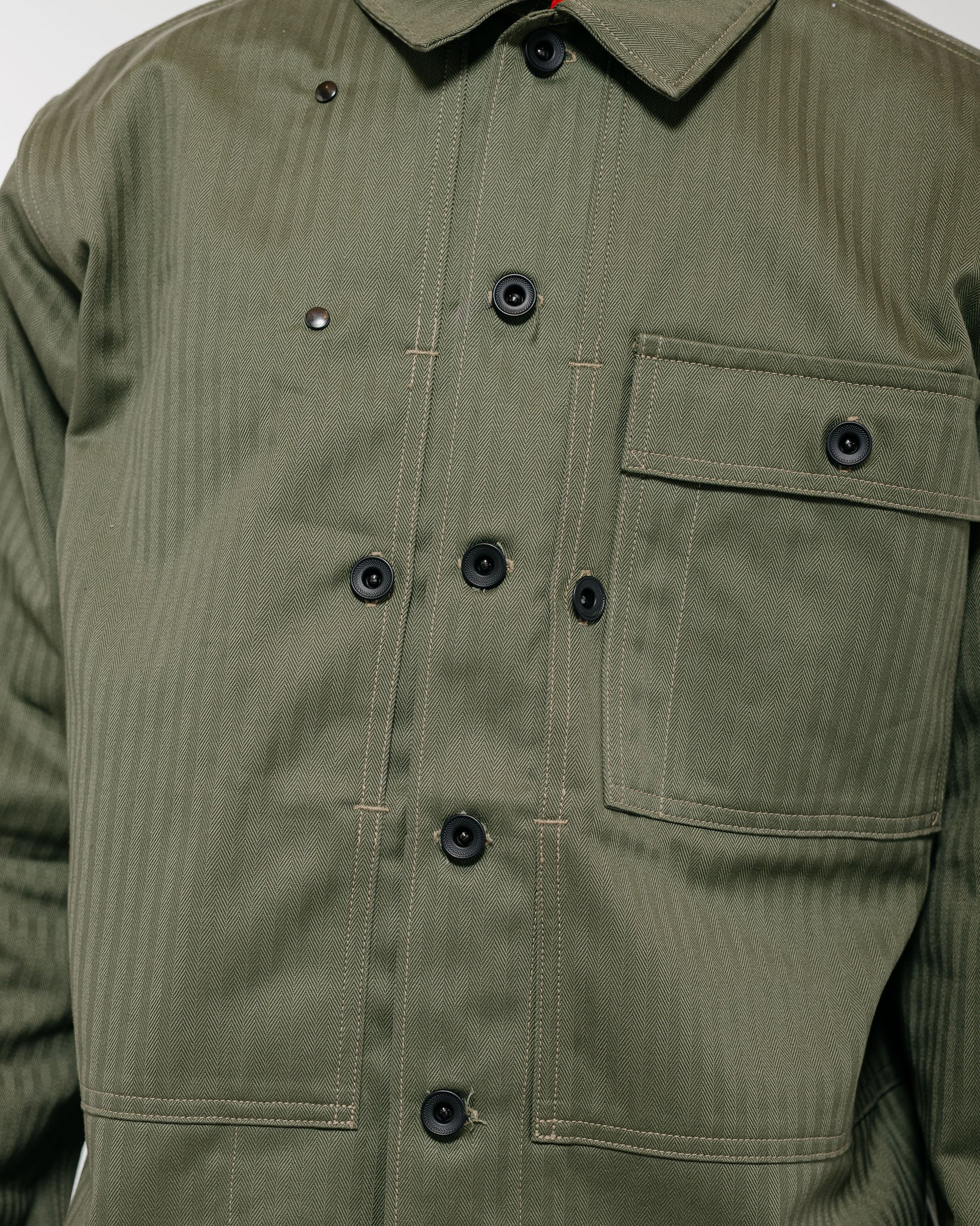lost & found The Real McCoy's The Real McCoy's MJ23011 P-44 Utility Coat Sage Green